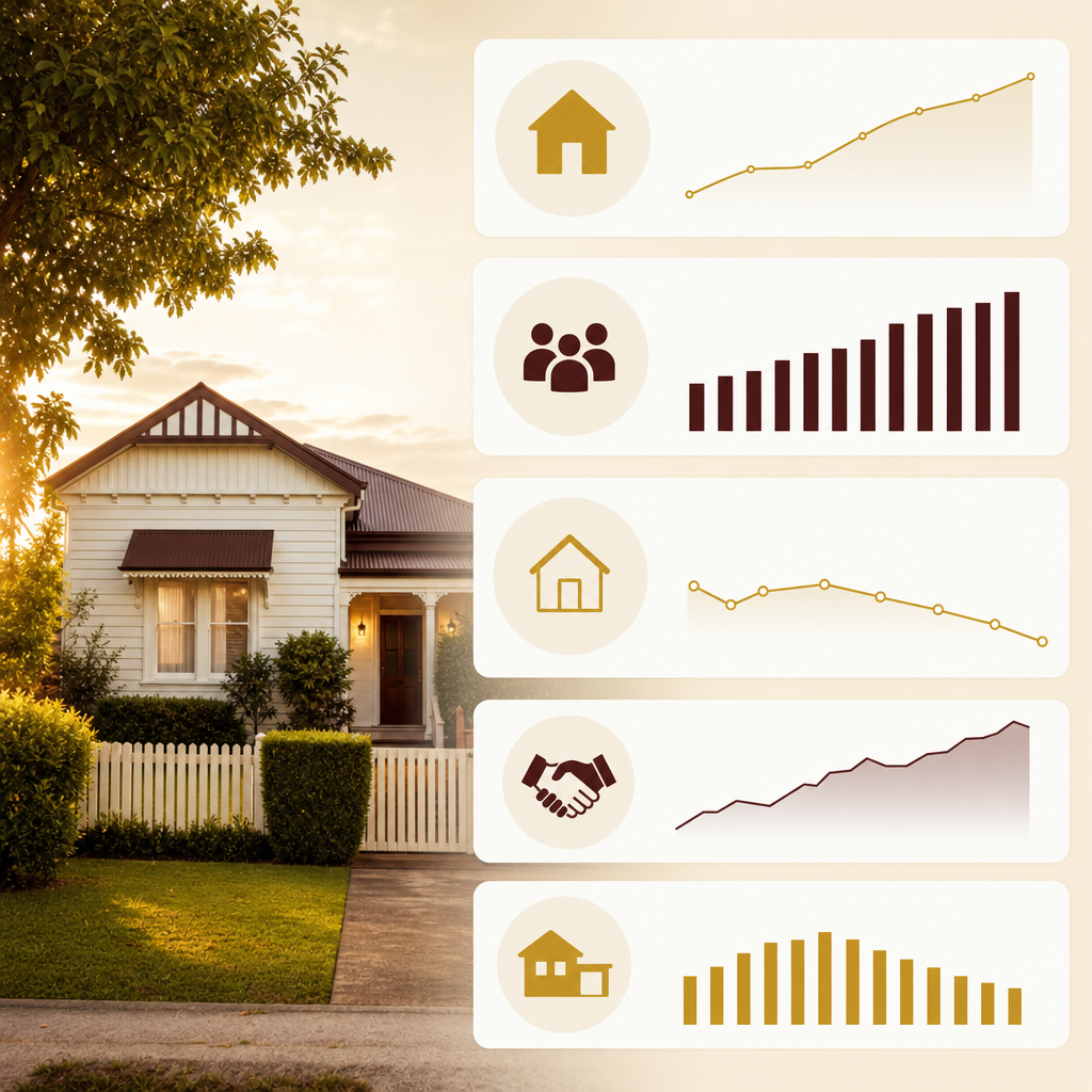 Dashboard of key Australian housing market indicators